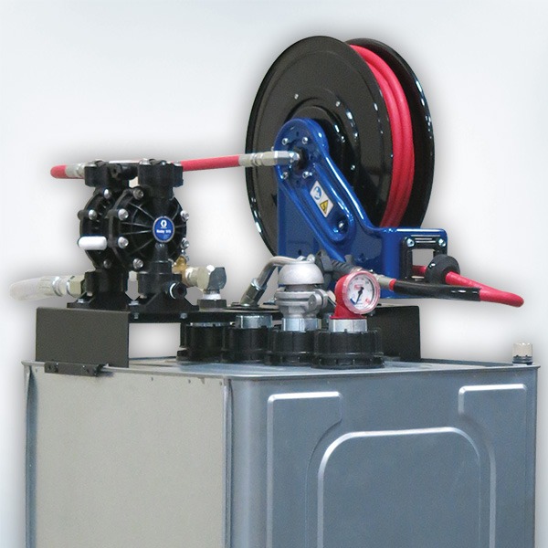 Roth Double Wall Double Tank with Graco Anti-Freeze Dispense Pkg. Roth Double Wall Double Tank with Graco Anti-Freeze Dispense Pkg.